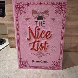 Pink 'The Nice List' Book